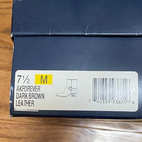Anne Klein leather boots size 7.5 - Picture 6 of 6